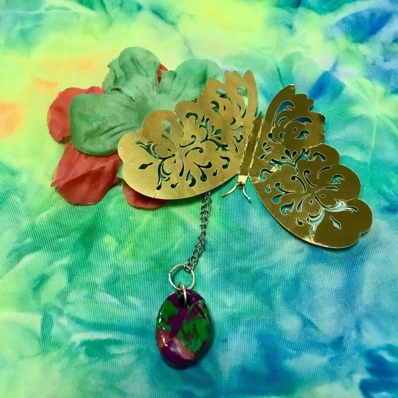 Reversible Unique Rare Vintage Boho One of a Kind Handmade Necklace - Picture 8 of 16